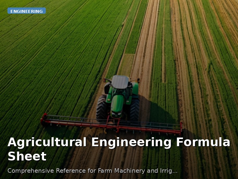 Agricultural Engineering