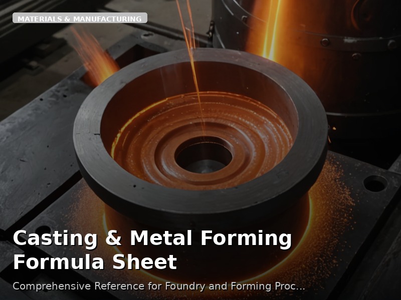 Casting & Metal Forming