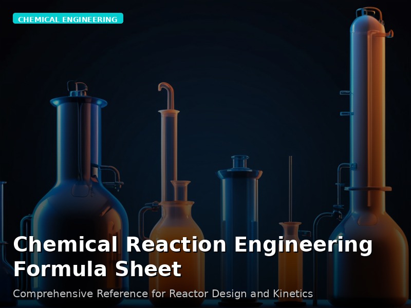 Chemical Reaction Engineering