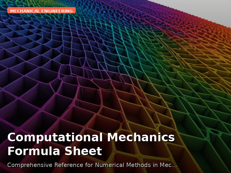 Computational Mechanics