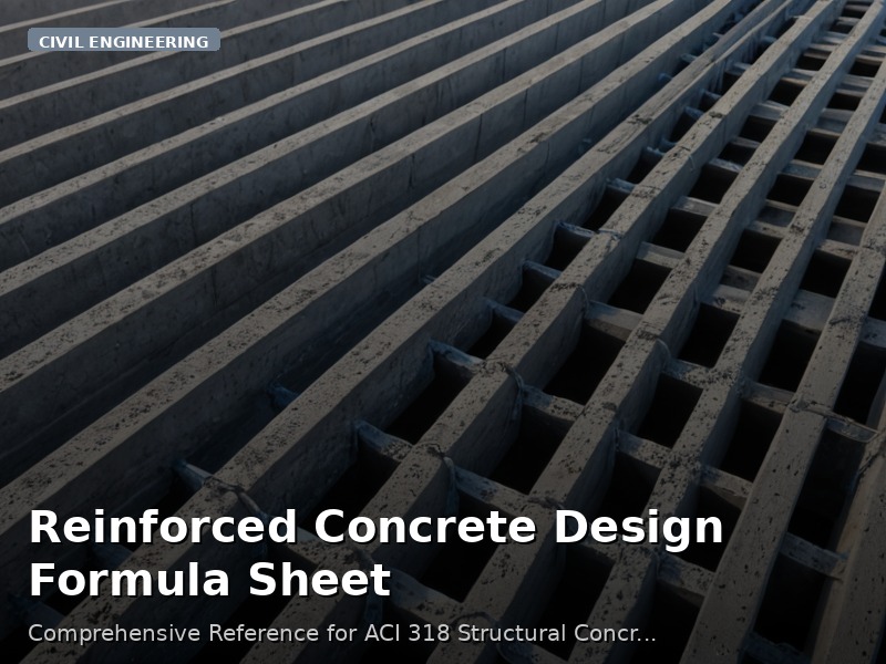 Reinforced Concrete Design