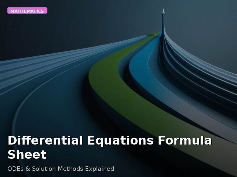 Differential Equations