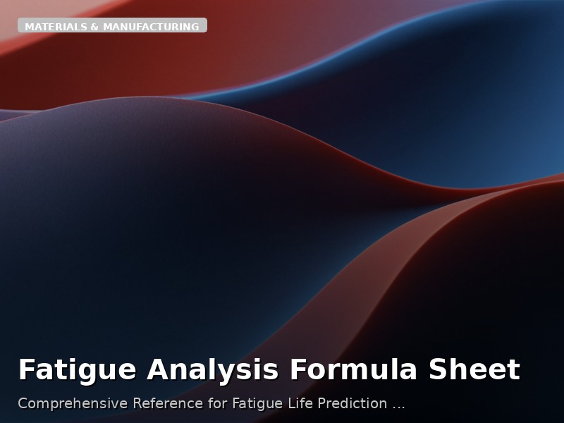 Fatigue Analysis
