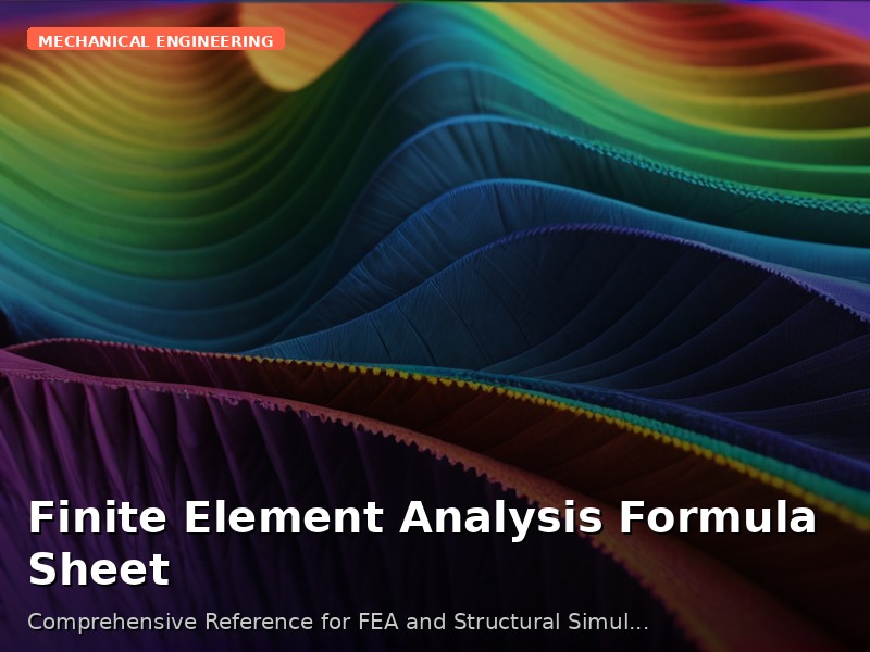 Finite Element Analysis