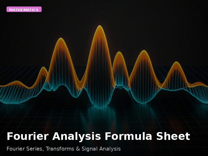 Fourier Analysis