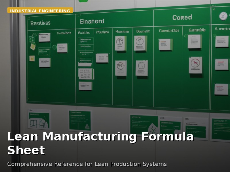 Lean Manufacturing