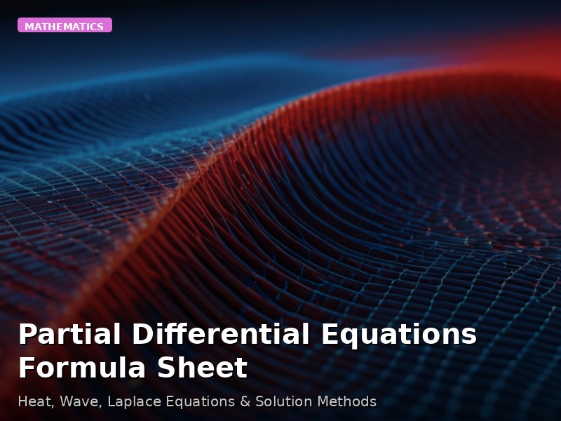 Partial Differential Equations