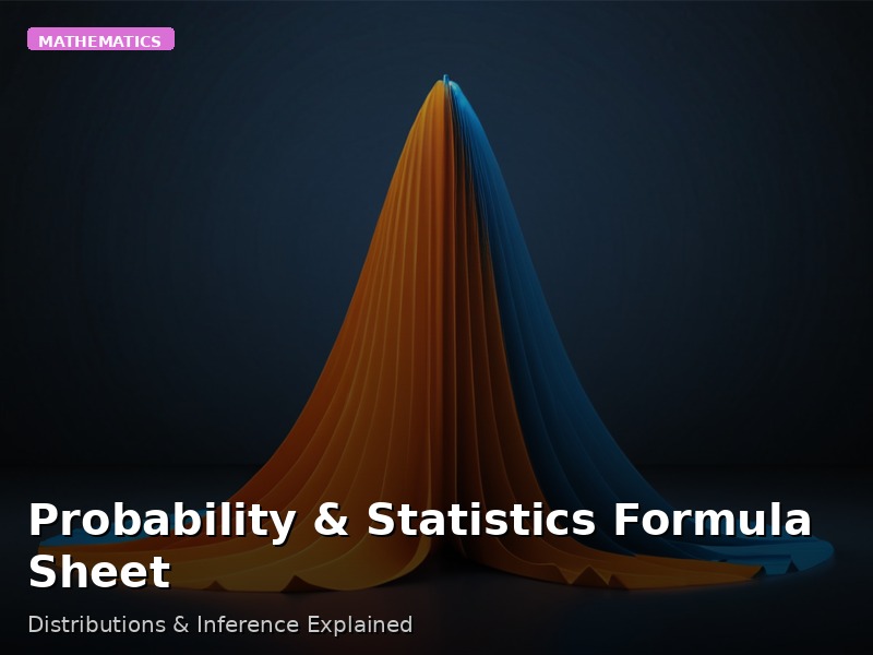 Probability & Statistics