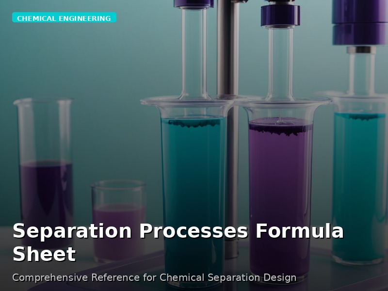 Separation Processes