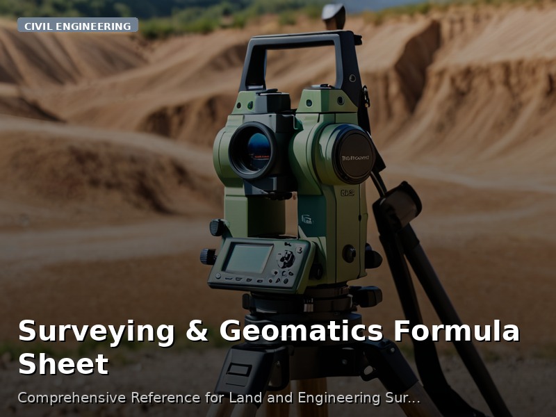 Surveying & Geomatics
